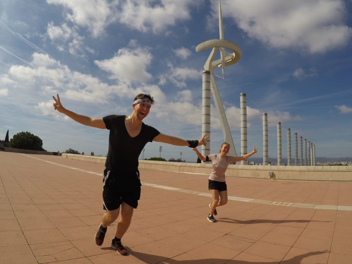 Running Tour in Barcelona - Barcelona XL Tour, Olympic Park - Run Fun Sights